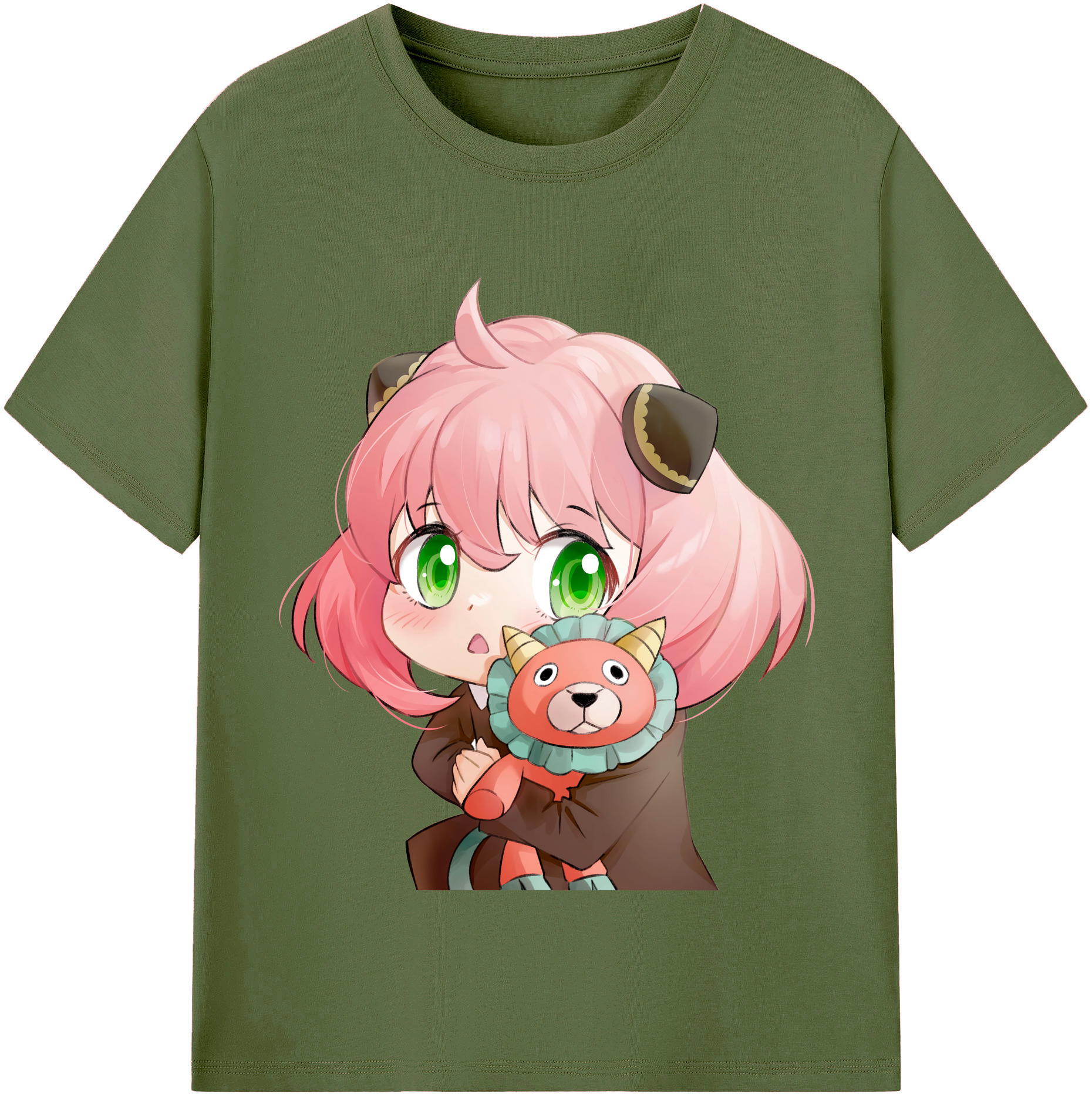 （画像用） SPY×FAMILY间谍家家酒 綿100％半袖Tシャツ（フロントプリント）